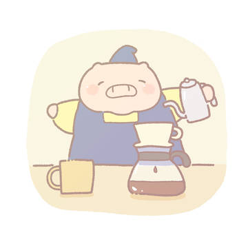 目覚めのいっぱい☕️