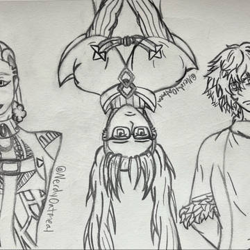 Pepe Akuta Kadoc Sketches