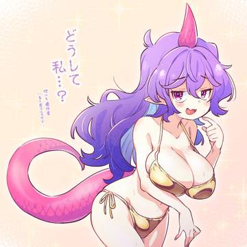 A.いちばん金ビキニを着てくれそうだったから!