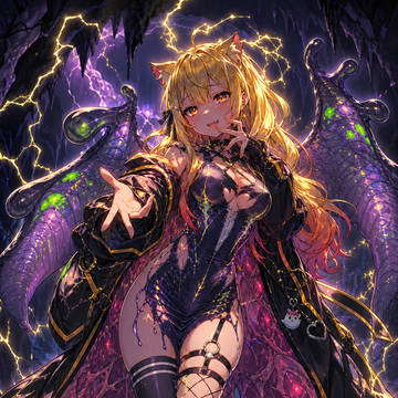 夜空メル×ギギネブラ亜種