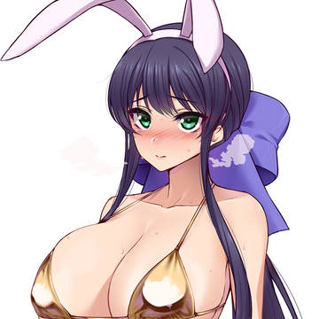 金ビキニの川澄舞どん。