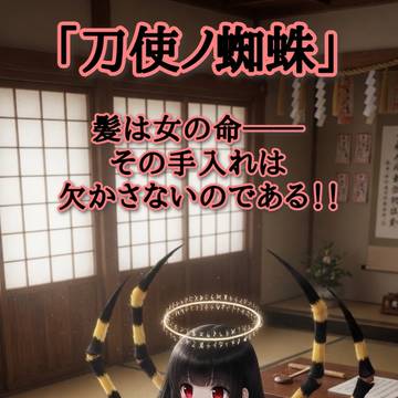 刀使ノ蜘蛛 ──髪の手入れ