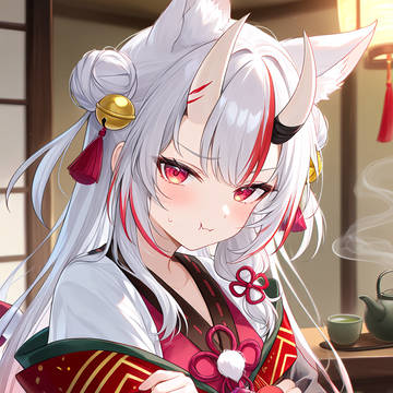 拗ねてるあやめちゃん