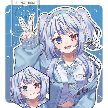 【Skeb】🐬👑