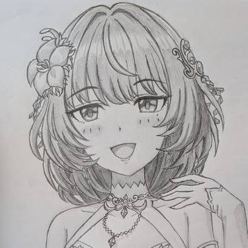デレステ　高垣楓　模写