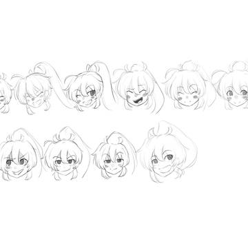 a few expressions with homura