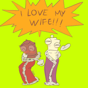 HE LOVES HIS WIFE!!!