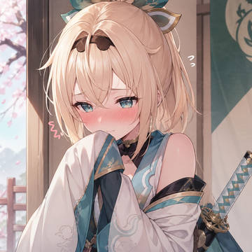 照れ顔のござる