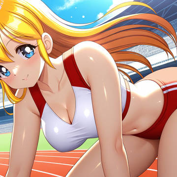 ルナ先生 陸上ユニフォーム
