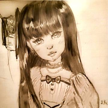 うちのコ模写