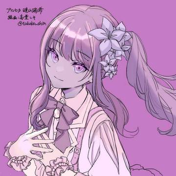 フリー線画の瑞希ちゃん塗らせてもらいました！