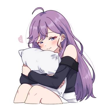 賀陽燐羽(髪の毛をおろしたすがた)