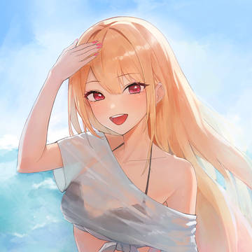 喜多川 海夢 마린 수정