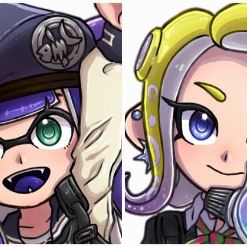 スプラトゥーン/イカガール&タコガール