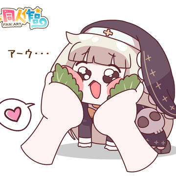 スピキのほっぺがあまりにももちもちなので柏餅にしてみた