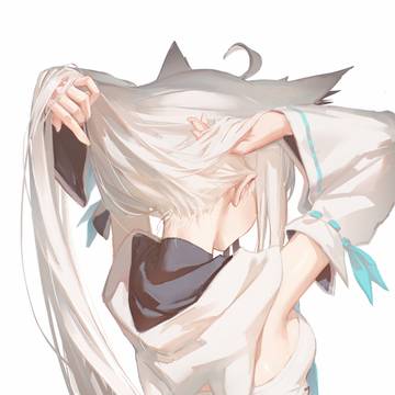 白上