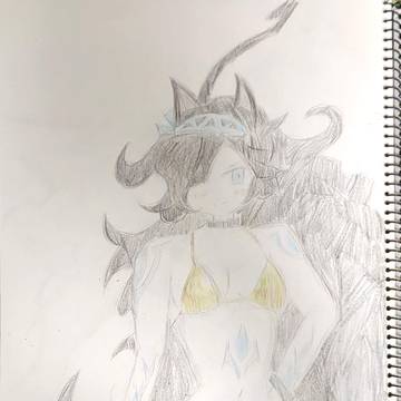 金ビキニ黒キャス