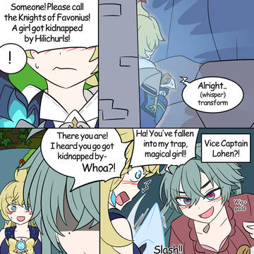 Teyvat Magical Girls(?) 4