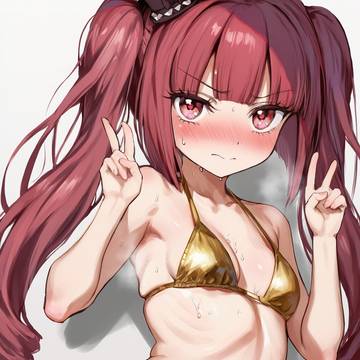 金ビキニ着たゆりねちゃん