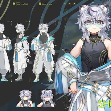 刀家Vtuber 琥貴なだれ 新衣装Live2Dshowcase