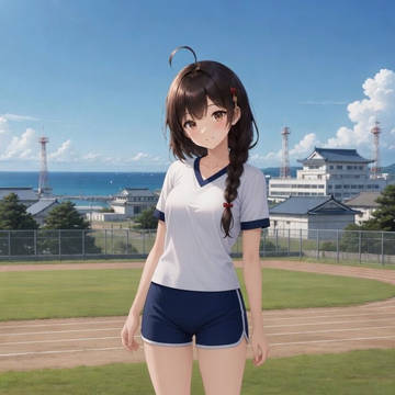 時雨ちゃん体操服(ショートパンツVer)