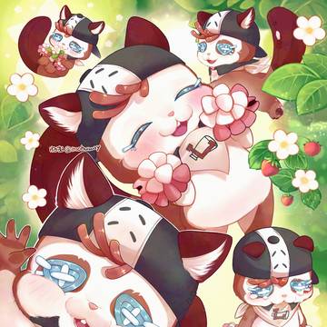 応援団ムササビちゃんつめあわせ