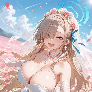 一之瀬アスナ ウェディングドレス2
