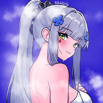 Klukai(HK-416) after shower