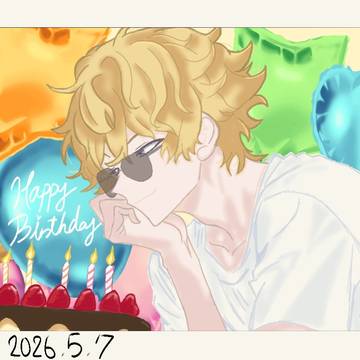 鳥野ぎん誕生日(通常+サングラスなし)