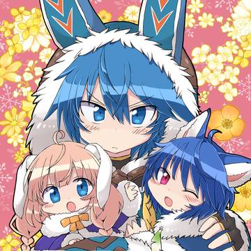 【Web再録】モフッて!!うさオオカミさん!