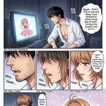 Cardcaptor Sakura TSF 他者変身 性転換過程