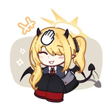 *pat pat* 💛🤍