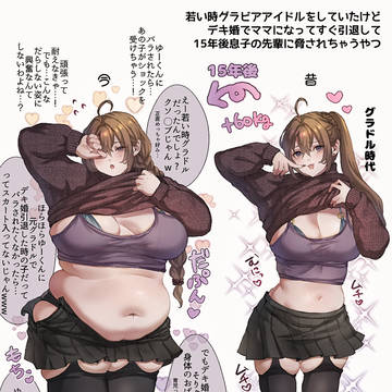 「だらしない身体のおばさん」化 (差分あり)