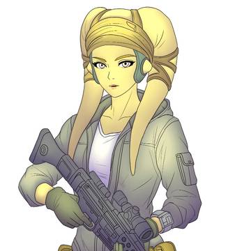 Star wars new republic girls