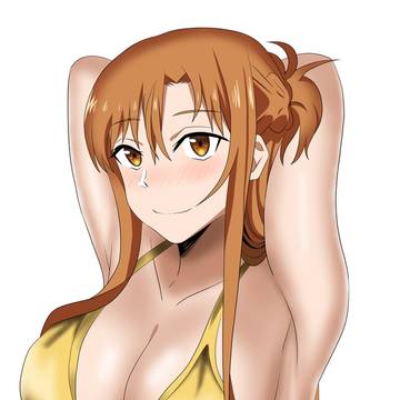 金ビキニアスナさん
