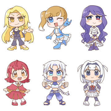 擬人化・パ６球団