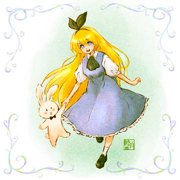 お散歩アリス🩵🐰