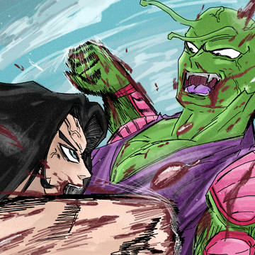 ピッコロ VS 人造人間17号