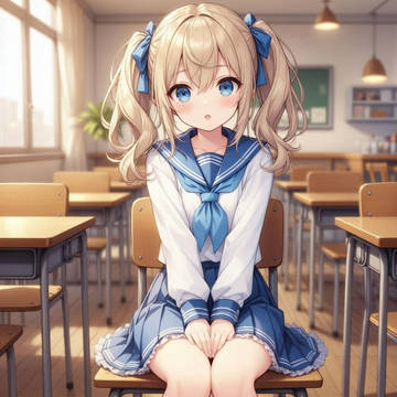 男の娘「セーラー服男子・男の娘カフェのバイト面接ver.」