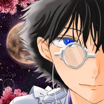 人の声を借りた蒼い眼の落雷