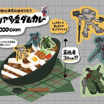 ガリア多重ダムカレー