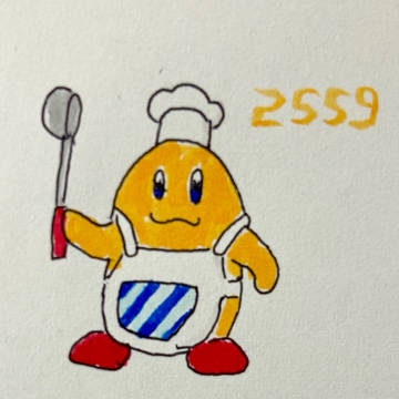 水性ペンでランダムなキャラを描く(184)