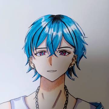 司波仁くん(模写)