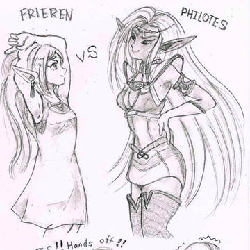 同族嫌悪のフリーレンのラクガキ２