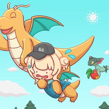 初めてそらをとぶろこもん