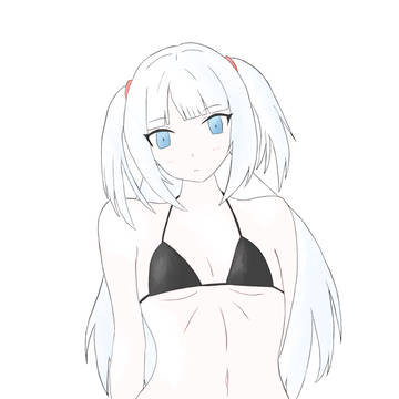 黒ビキニ