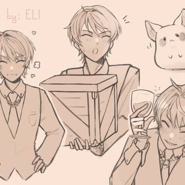 More Haru sketches