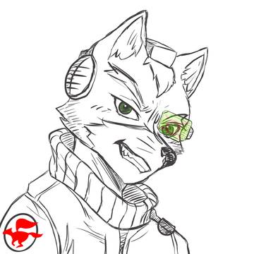 Fox McCloud Sketch