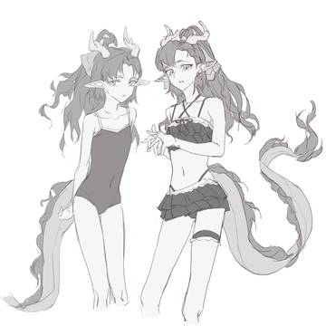 泳裝小余