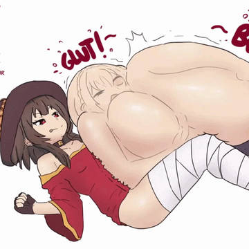 Megumin vore - ANIMATED GIF